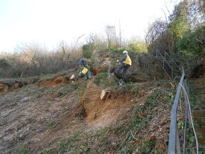 disgaggi bonifica pareti Disgaggio massi instabili in parete rocciosa Valdagno