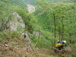 disgaggi bonifica pareti Disgaggio massi instabili in pareti rocciose Recoaro Terme