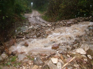 Sopralluogo sui luoghi colpiti da frane Recoaro Terme