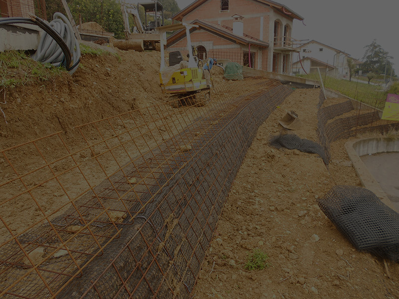 Gradonatura terreni e realizzazione di giardini